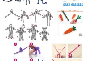 Игрушки из синельной проволоки своими руками