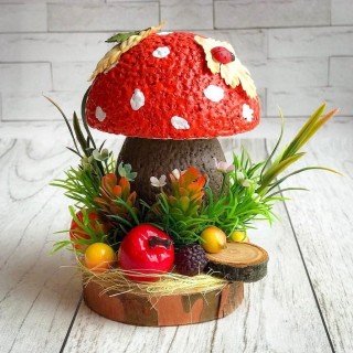 Грибок поделка в садик