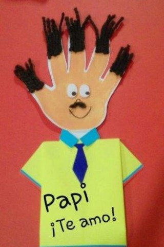 Поделка для малышей на день отца