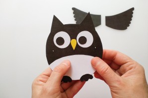 Сова из картона своими руками