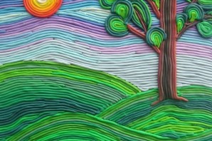 Поделки из пластилиновых жгутиков