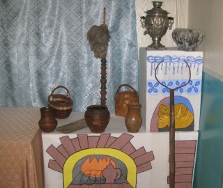 Предметы русского быта поделки для сада