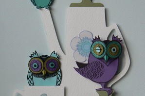Совушка поделка из бумаги