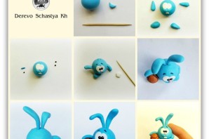 Легкая лепка из воздушного пластилина