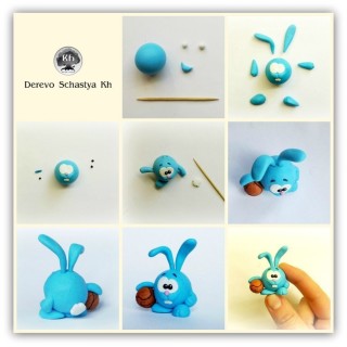 Легкая лепка из воздушного пластилина