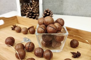 Поделки из ореха макадамия