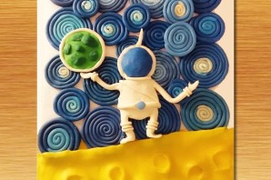 Поделки из пластилина на тему наука