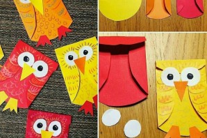 Сова из бумаги своими руками