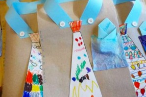 Поделка для детсада ко дню отца