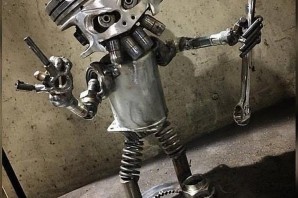 Человечки из металлолома своими руками