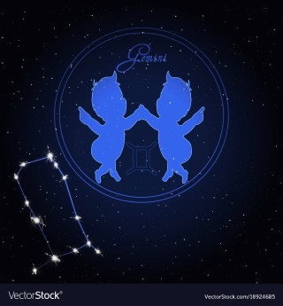 Созвездие близнецы поделка в школу