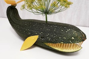 Машина из кабачка поделка