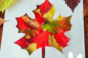 Осенняя поделка в садик бабочка