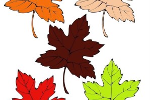 Осенняя поделка шаблоны для вырезания