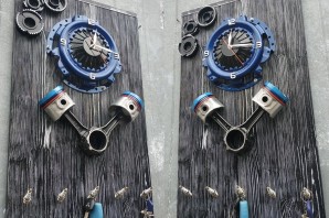 Поделки из автозапчастей своими руками