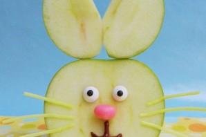 Заяц из овощей поделка