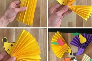 Поделка из гармошки бумаги своими руками