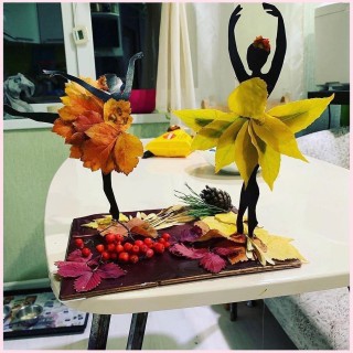 Осенний балет поделка