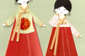 Корейские поделки из бумаги