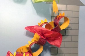 Дракон поделка своими руками для детей