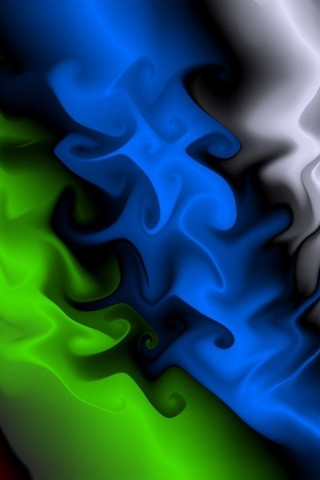 Сине зеленые обои на телефон