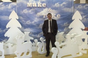 Новогодние фигуры из пенопласта своими руками