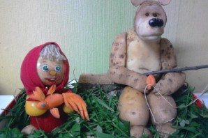 Человечек из картошки
