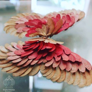 Поделка из самолетиков с клена