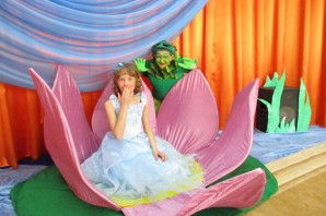 Кувшинка для дюймовочки своими руками