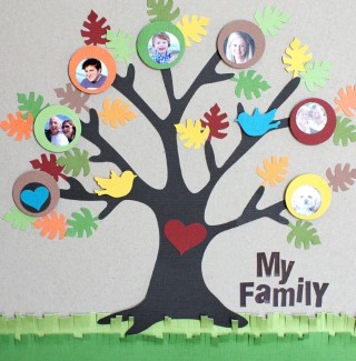 Поделка древо семьи в детский сад