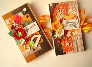 Поделка любимому учителю