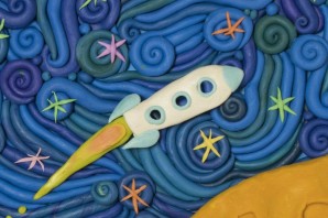 Космос из пластилина