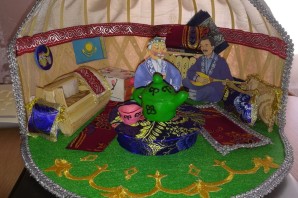 Юрта своими руками для детского сада