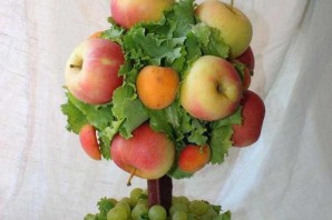 Поделка из яблок в садик