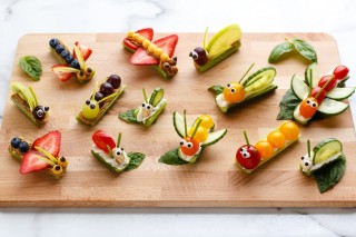 Насекомые из овощей