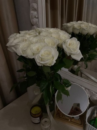 Белые розы эстетика