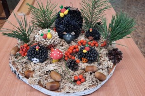 Поделки из природного и бытового мусора