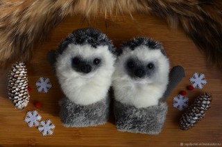 Поделки из меха зверюшки