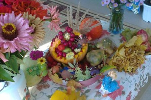 Цветочная симфония поделка в садик