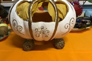 Карета из патиссона поделка в садик