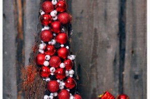 Поделки из елочных шаров