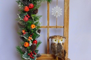 Поделка новогоднее окошко