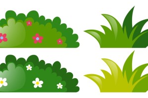 Травка из бумаги для аппликации