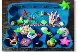 Поделка черное море в садик