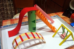 Детская площадка из картона своими руками