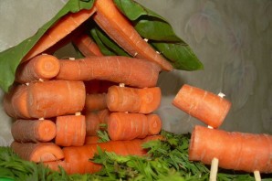 Поделка из морковки в школу