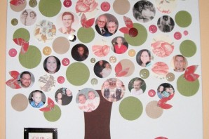 Семейное древо в садик своими руками