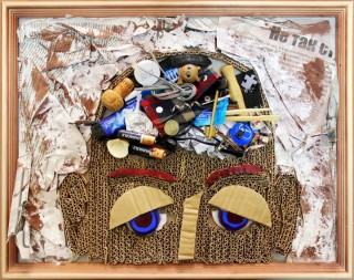 Коллаж из вторичного сырья своими руками