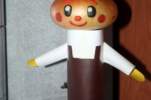 Чиполлино из лука поделка в садик