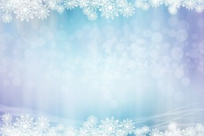 Красивый зимний фон для презентации